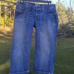 BKE Denim Womens Capis Size 28